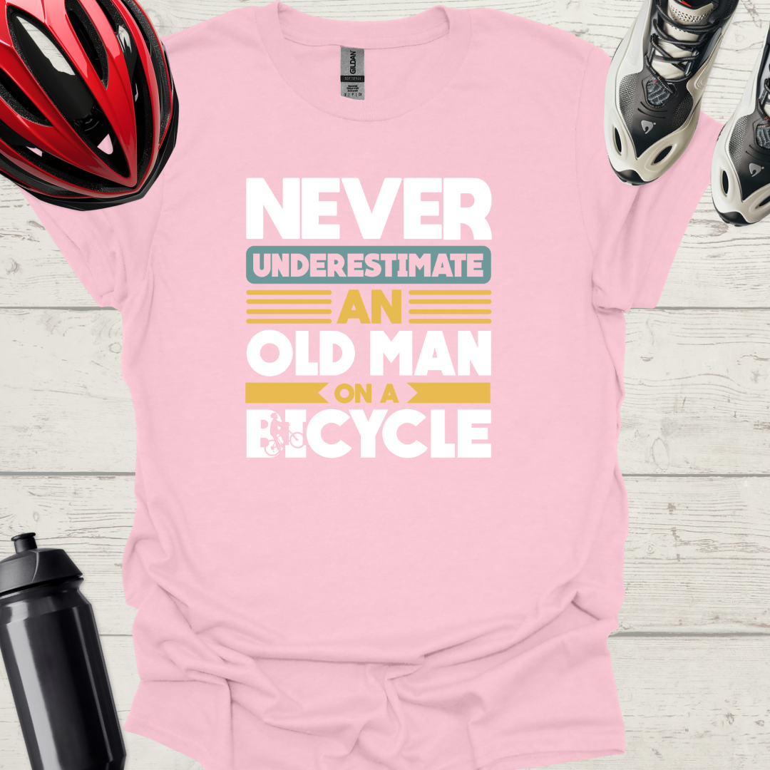 Old Man on a Bicycle